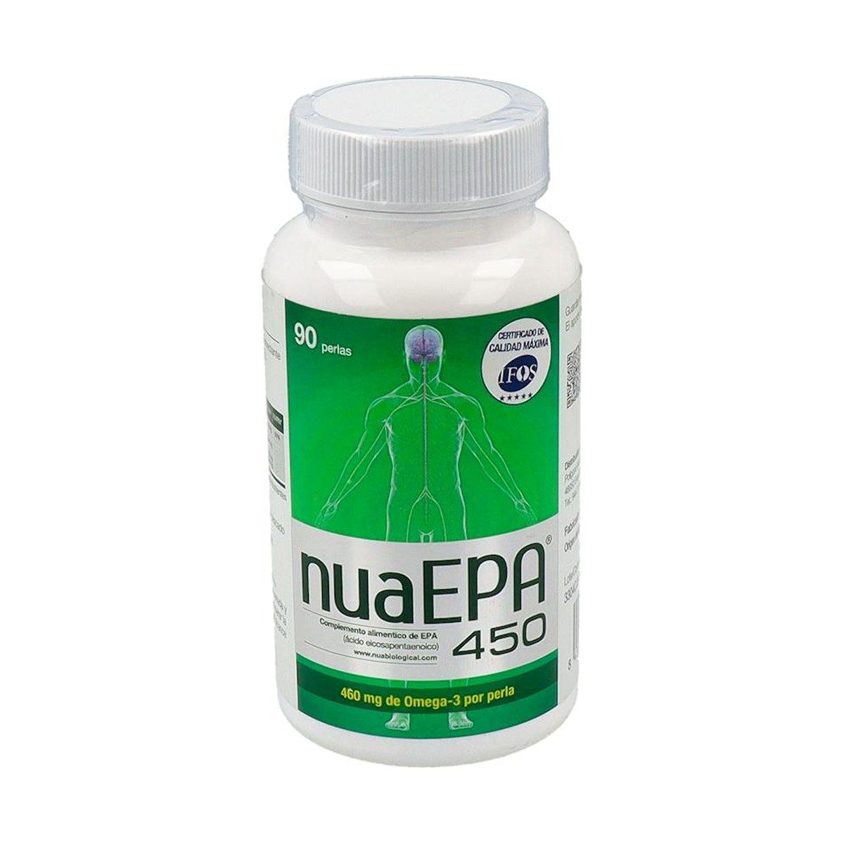 Nua EPA 450 Omega 3 90 Perlas
