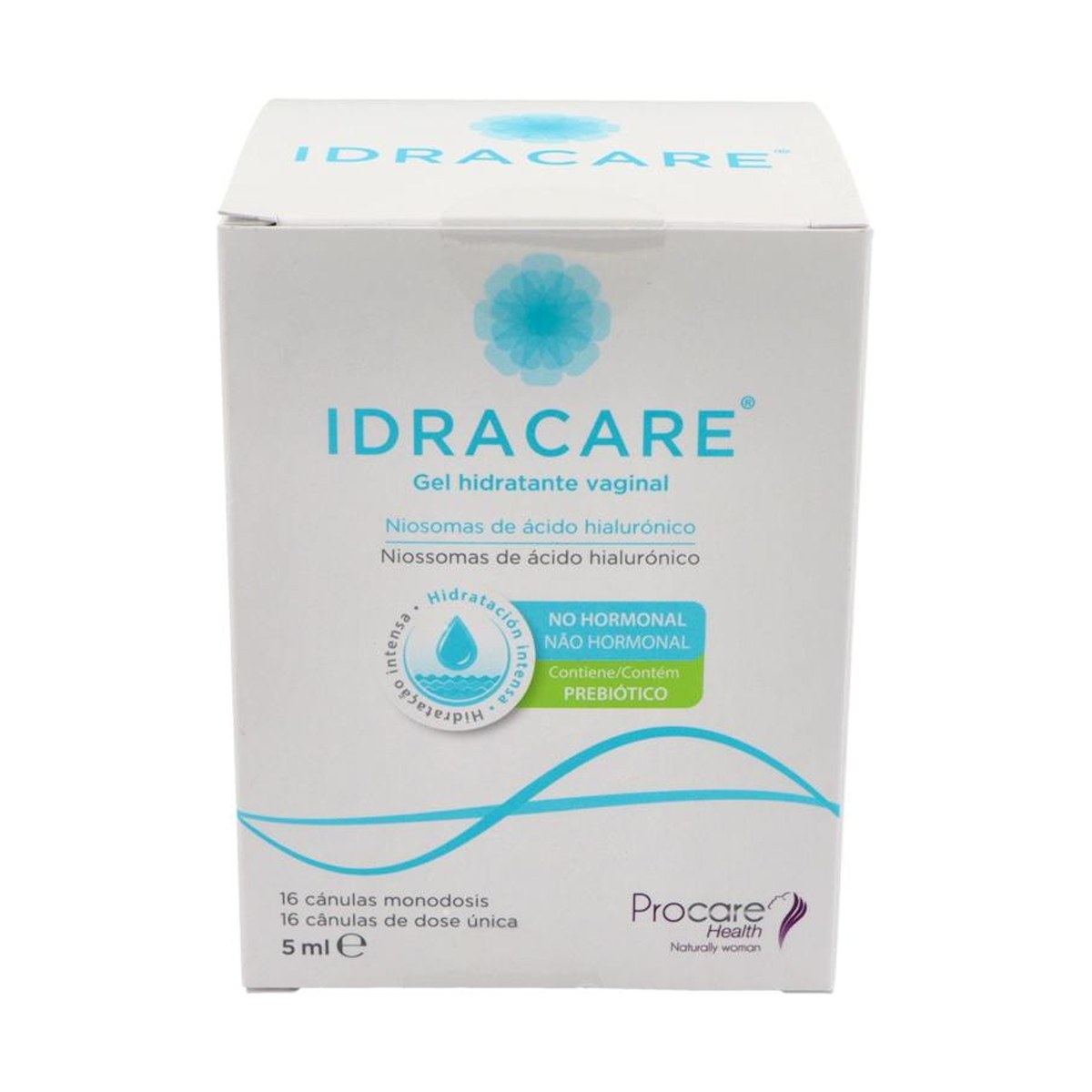 Idracare Gel Hidratante Vaginal 16 Cánulas Monodosis 5 ml