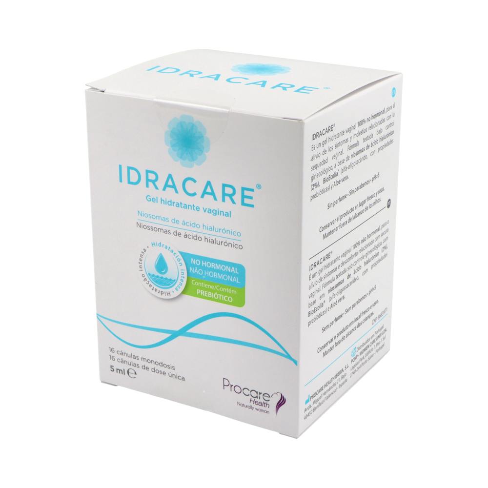 Idracare Gel Hidratante Vaginal 16 Cánulas Monodosis 5 ml