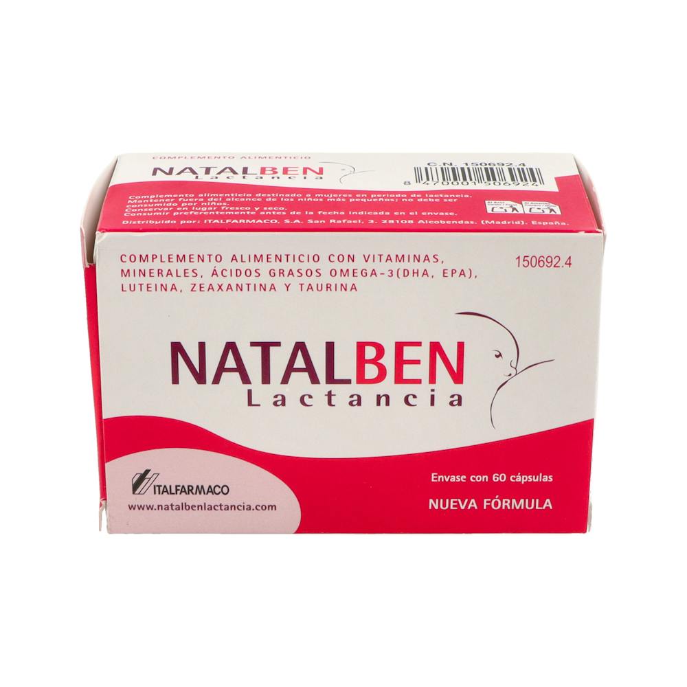 Natalben Lactancia 60 Cápsulas