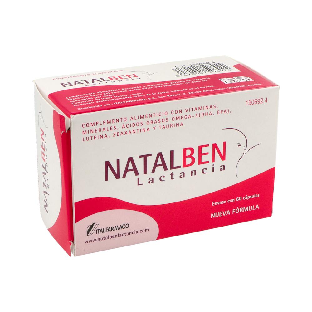 Natalben Lactancia 60 Cápsulas