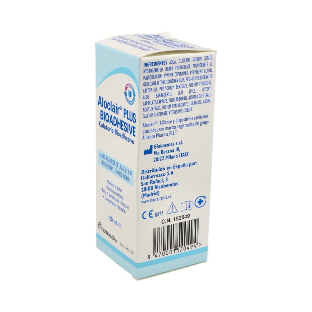 Aloclair Plus Colutorio Aftas y Llagas 120 ml