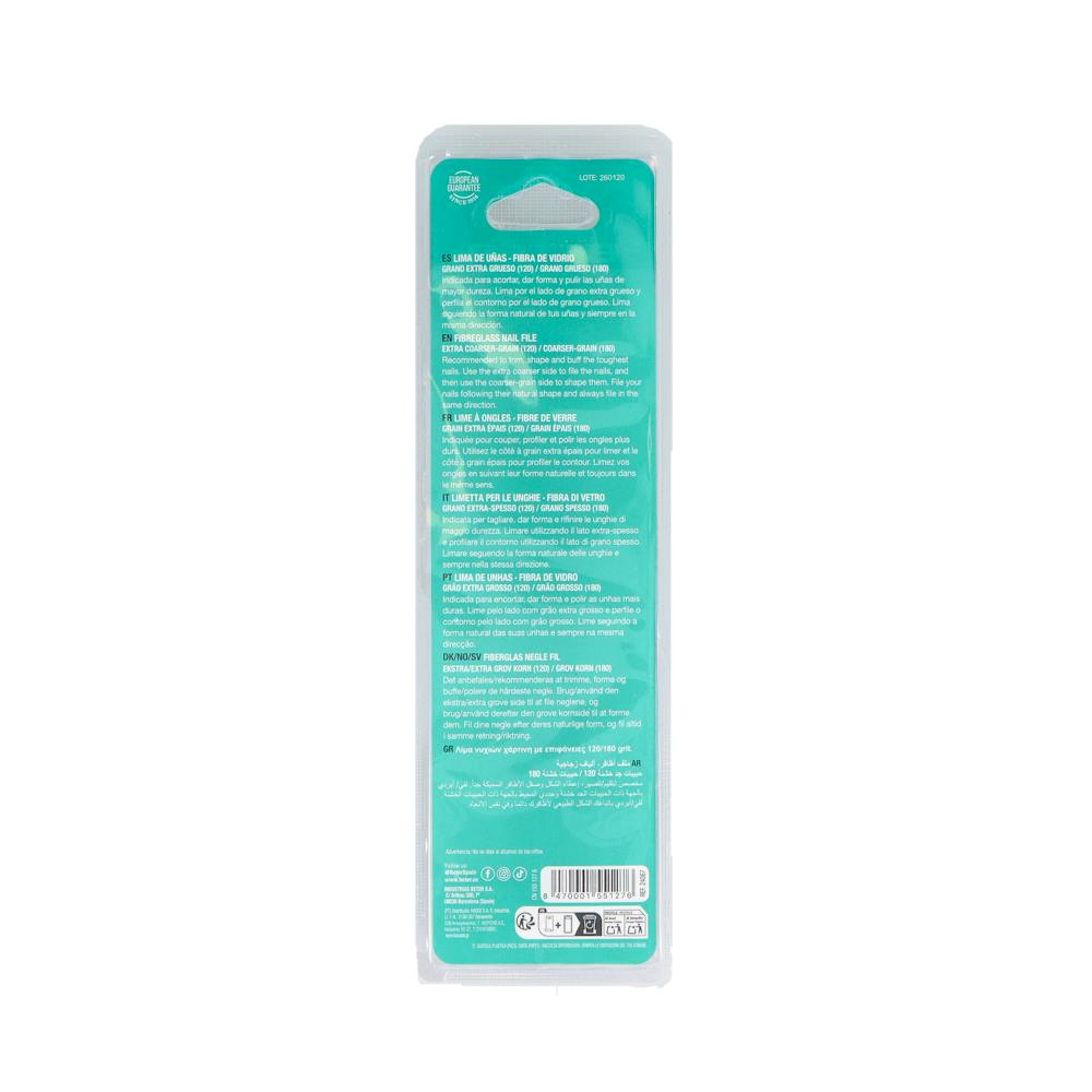 Beter Lima de Uñas Fibra de Vidrio Larga 17,5 cm