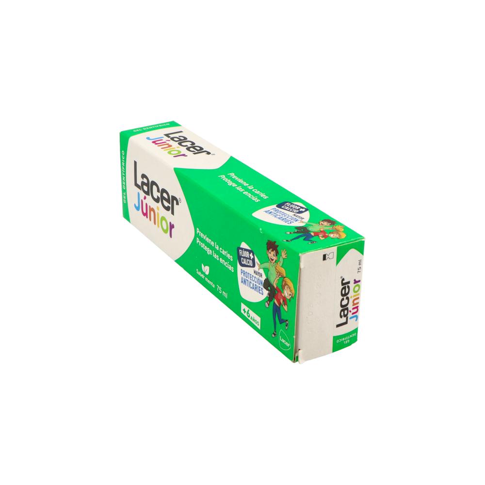 Lacer Junior Gel Dental Menta 75 ml