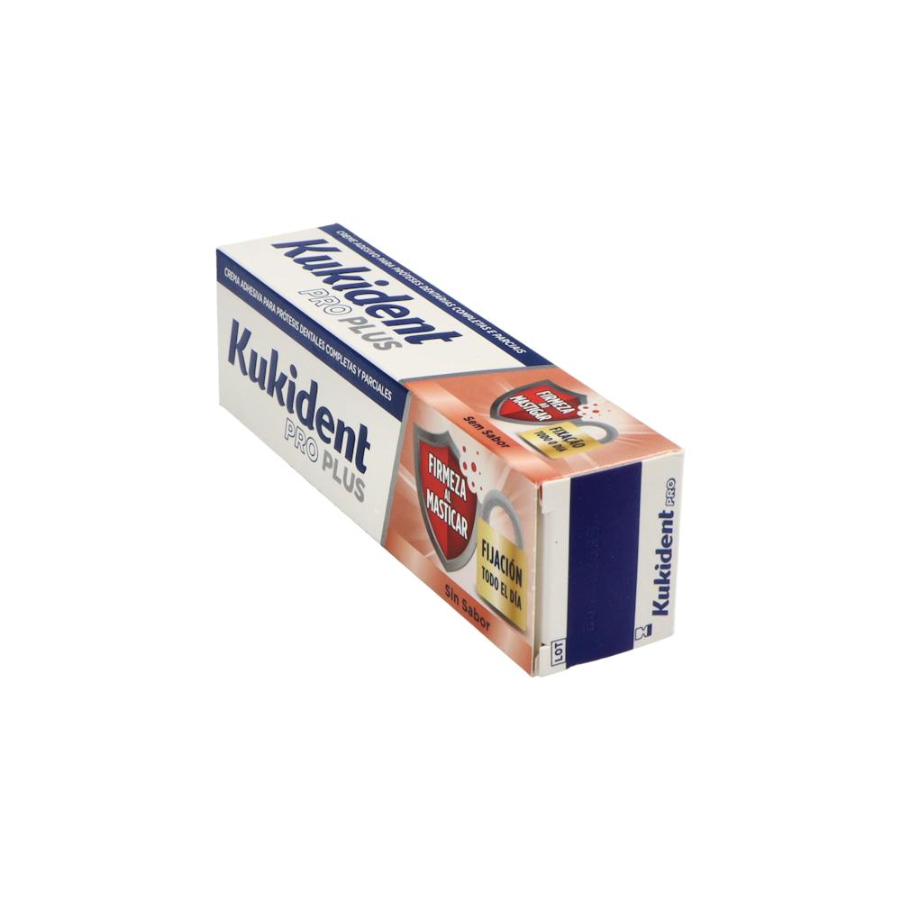 Kukident Pro Plus Fijación sin Sabor 57 g