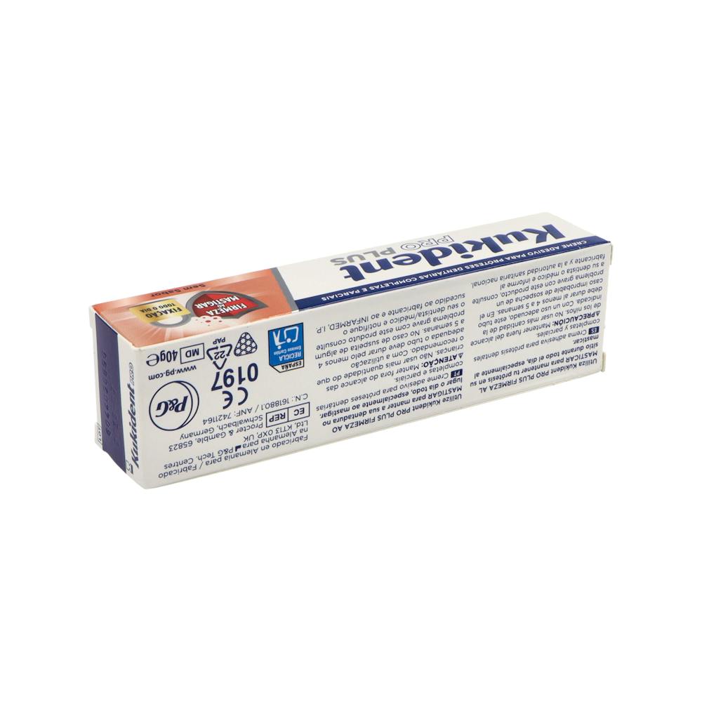 Kukident Pro Plus Fijación sin Sabor 57 g