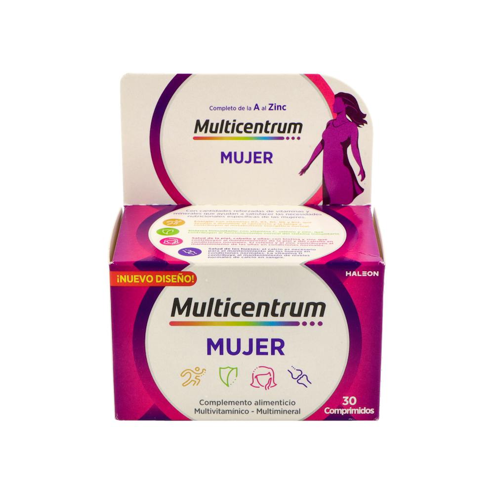 Multicentrum Mujer 30 Comprimidos