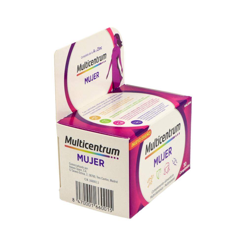Multicentrum Mujer 30 Comprimidos