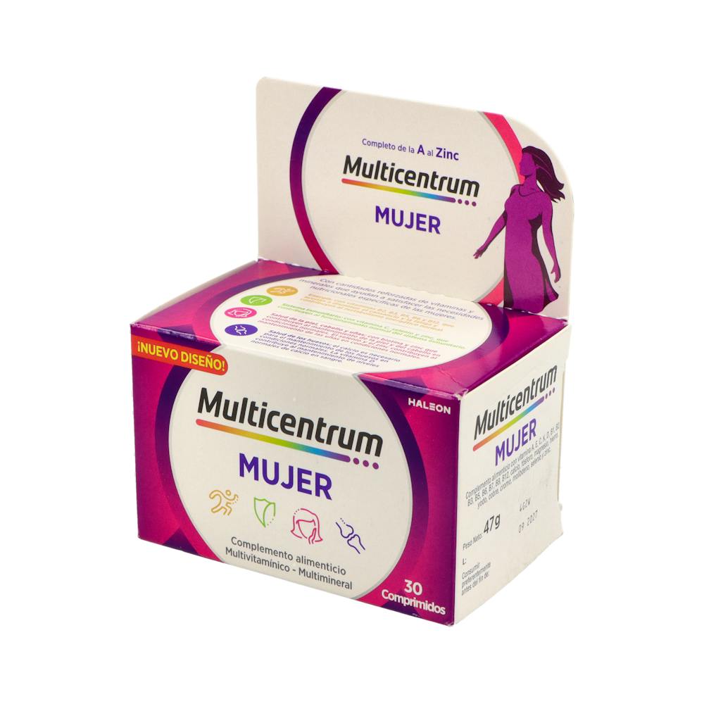 Multicentrum Mujer 30 Comprimidos