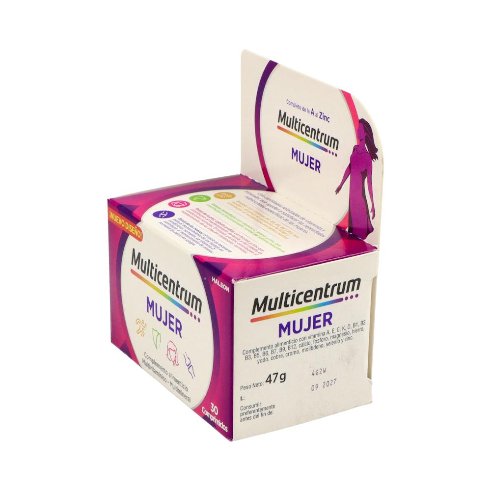 Multicentrum Mujer 30 Comprimidos