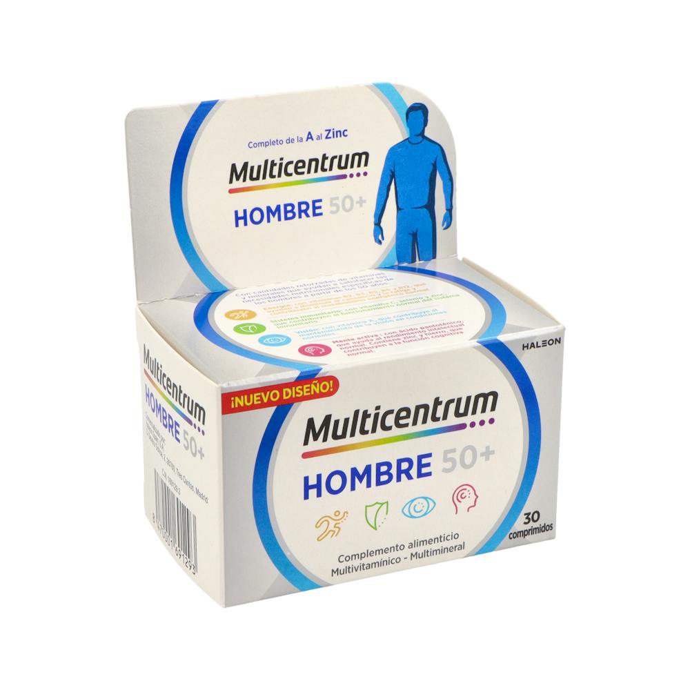 Multicentrum Hombre 50+ 30 Comprimidos