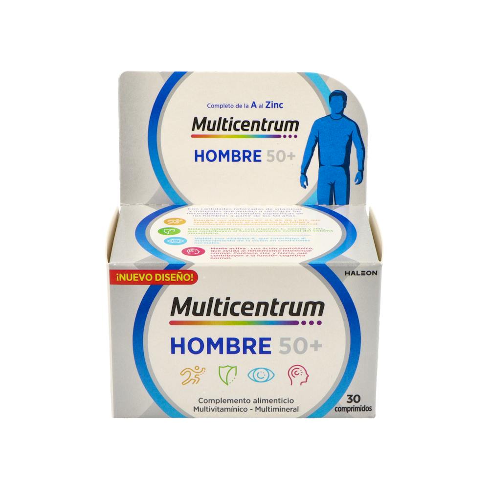 Multicentrum Hombre 50+ 30 Comprimidos