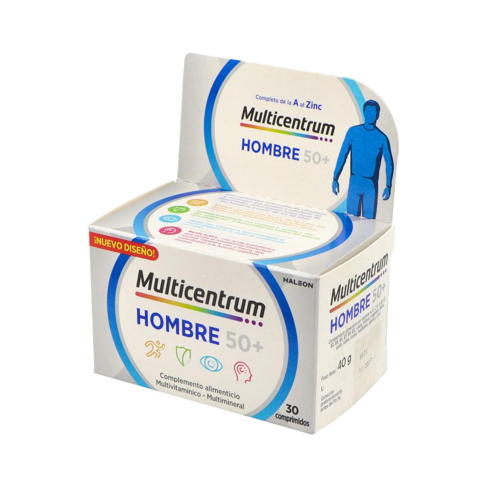 Multicentrum Hombre 50+ 30 Comprimidos