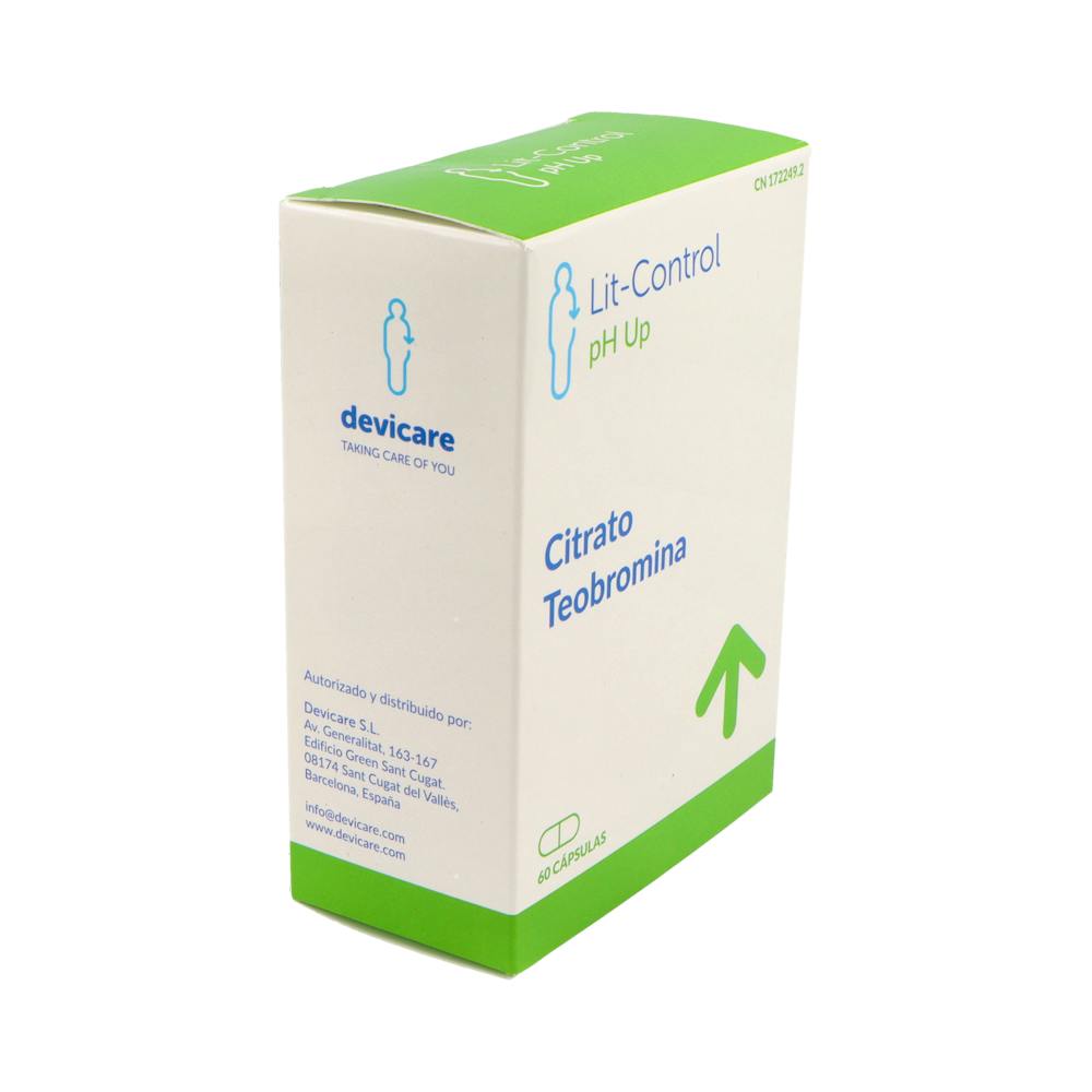 Litcontrol pH Up 40 Cápsulas