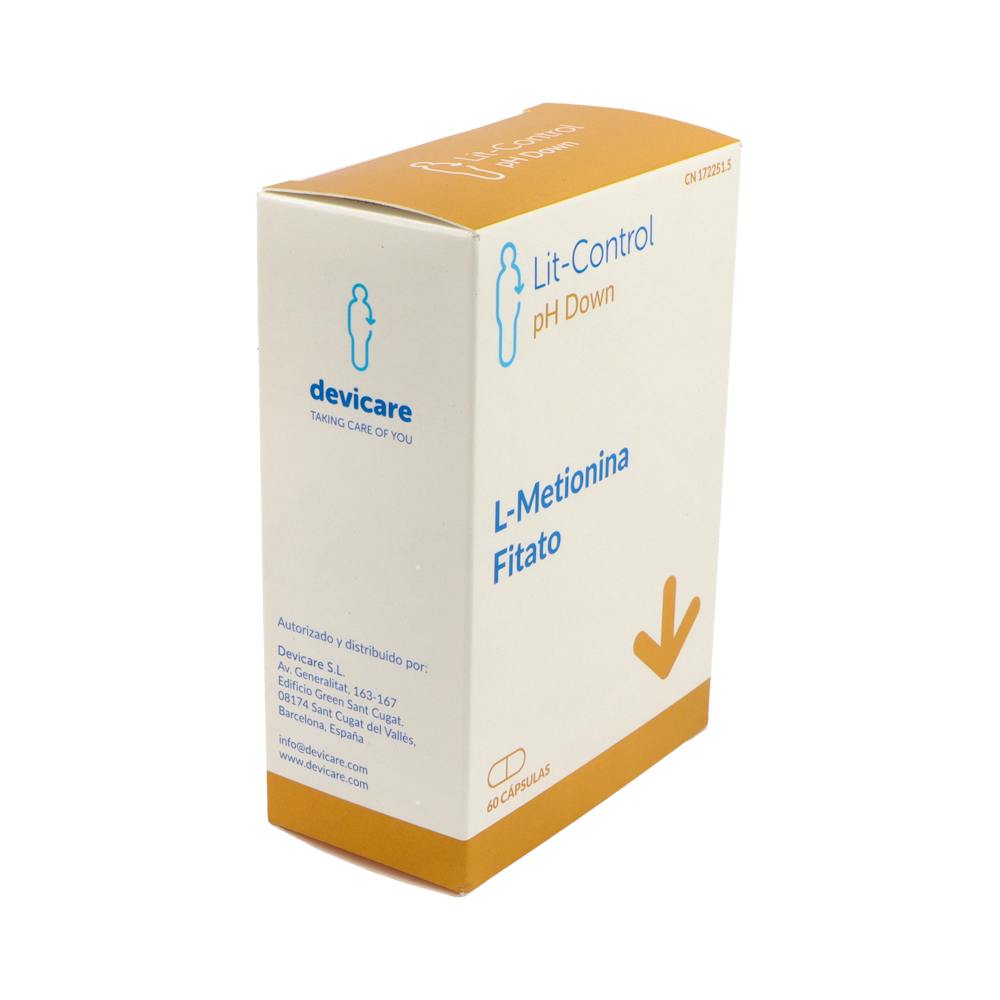 Litcontrol pH Down 60 Cápsulas