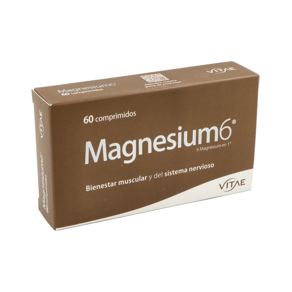 Vitae Magnesium 6 Seis Sales de Magnesio 60 Comprimidos
