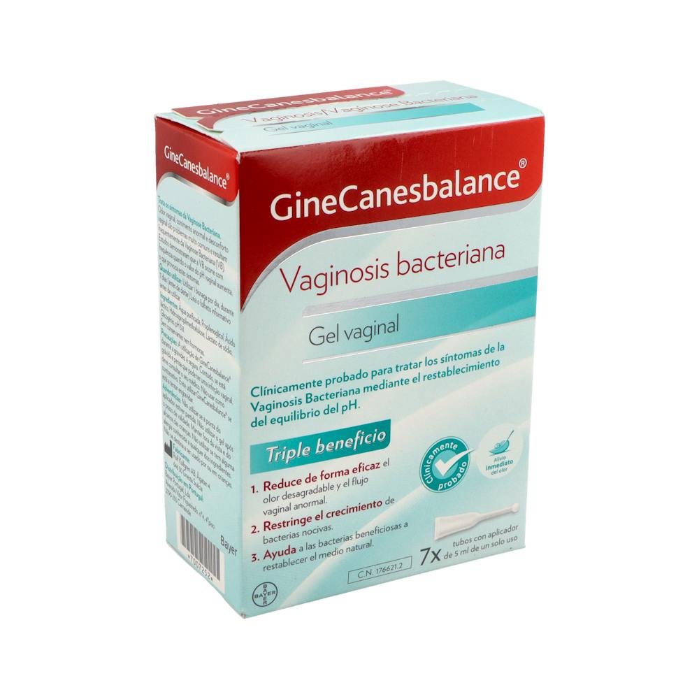Ginecanesbalance Gel Vaginal 7 Tubos 5 ml