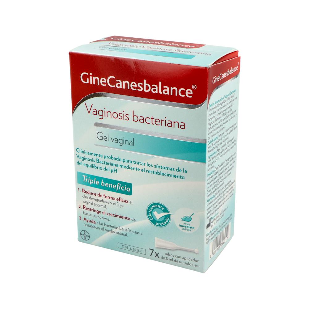 Ginecanesbalance Gel Vaginal 7 Tubos 5 ml