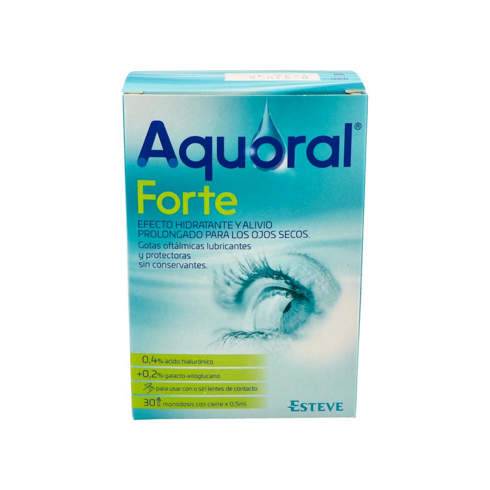 Aquoral Forte Gotas Oftálmicas 30 Monodosis 0,5 ml