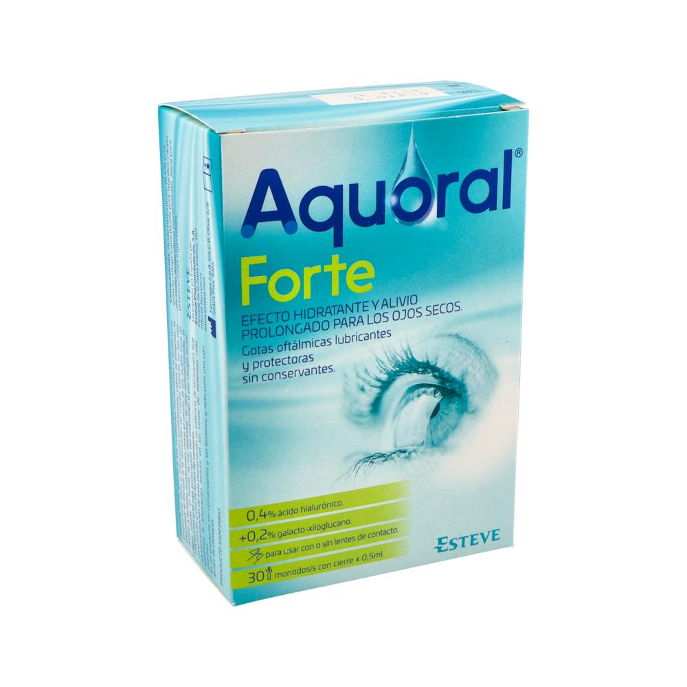 Aquoral Forte Gotas Oftálmicas 30 Monodosis 0,5 ml
