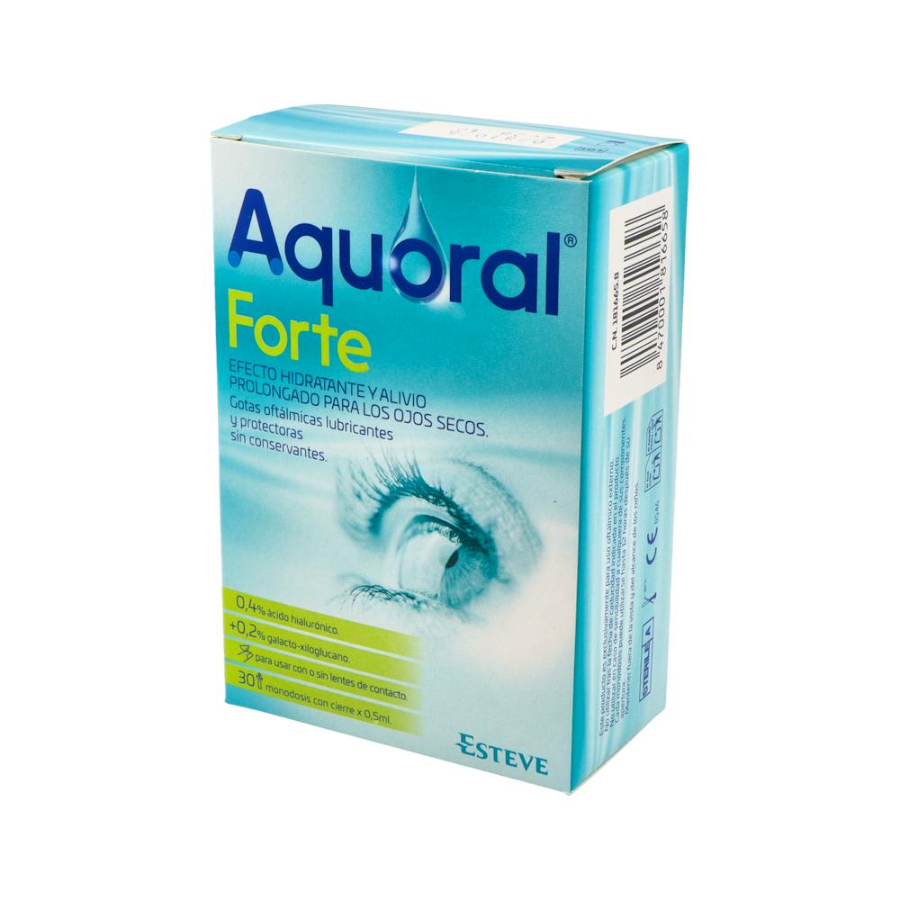 Aquoral Forte Gotas Oftálmicas 30 Monodosis 0,5 ml