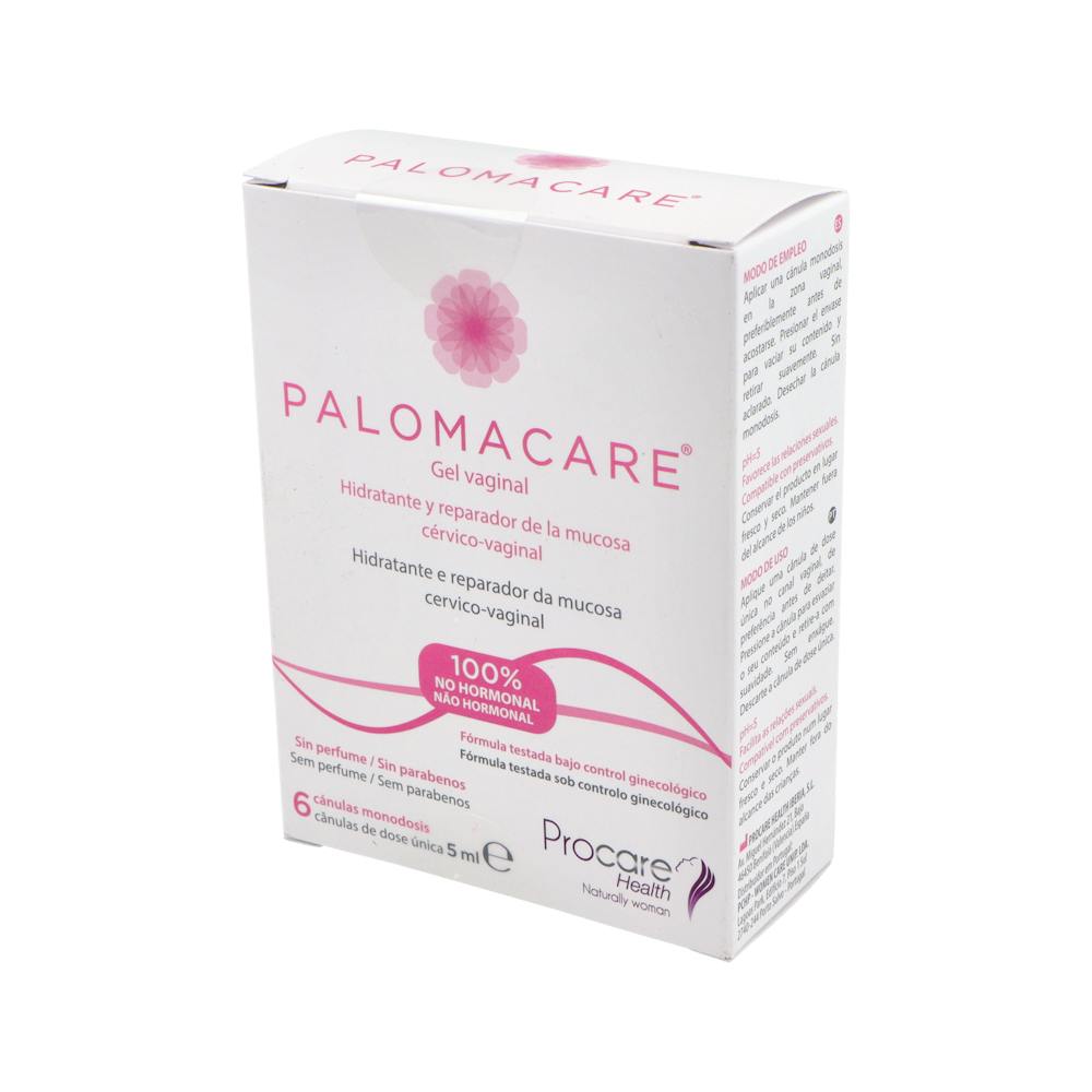Palomacare Gel Vaginal Monodosis 6 Cánulas 5 ml