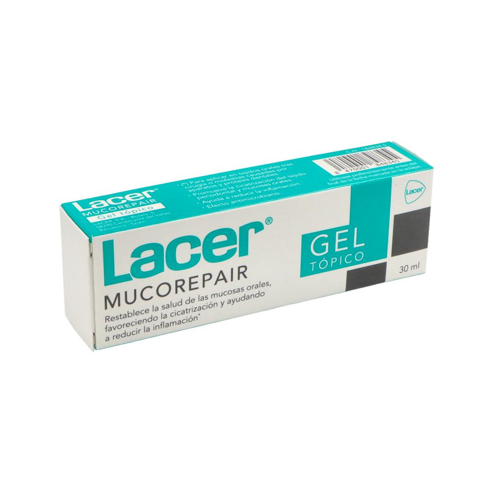 Lacer Mucorepair Gel Tópico Bucal 30 ml