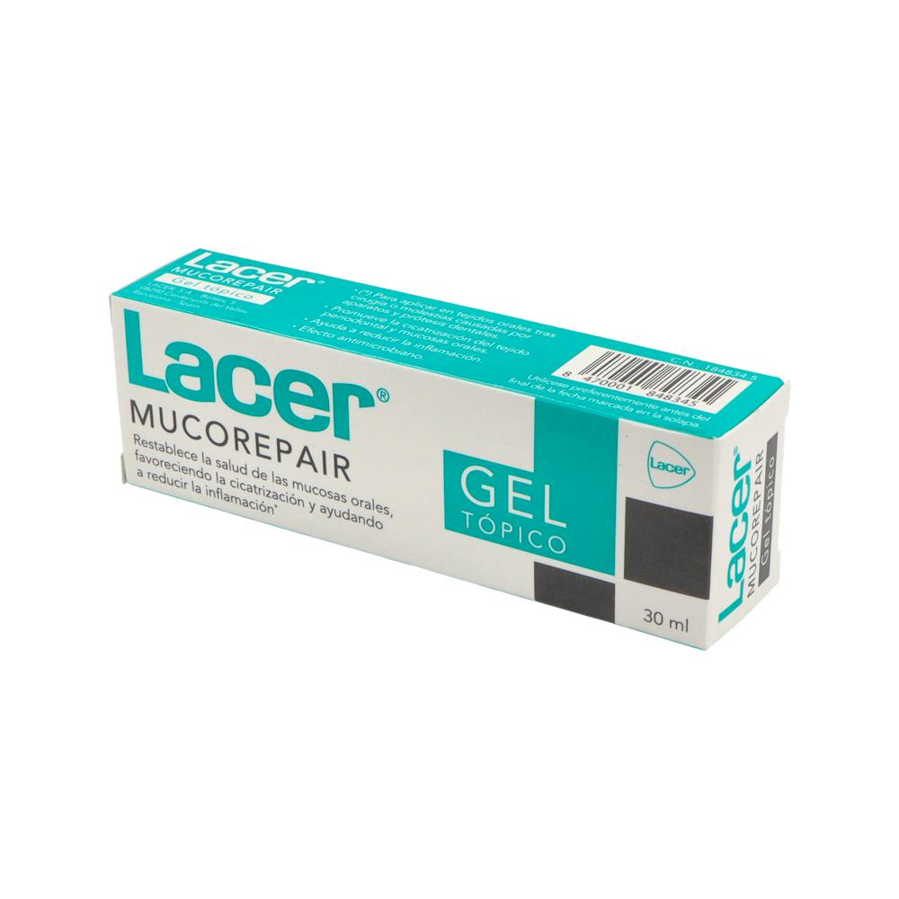 Lacer Mucorepair Gel Tópico Bucal 30 ml