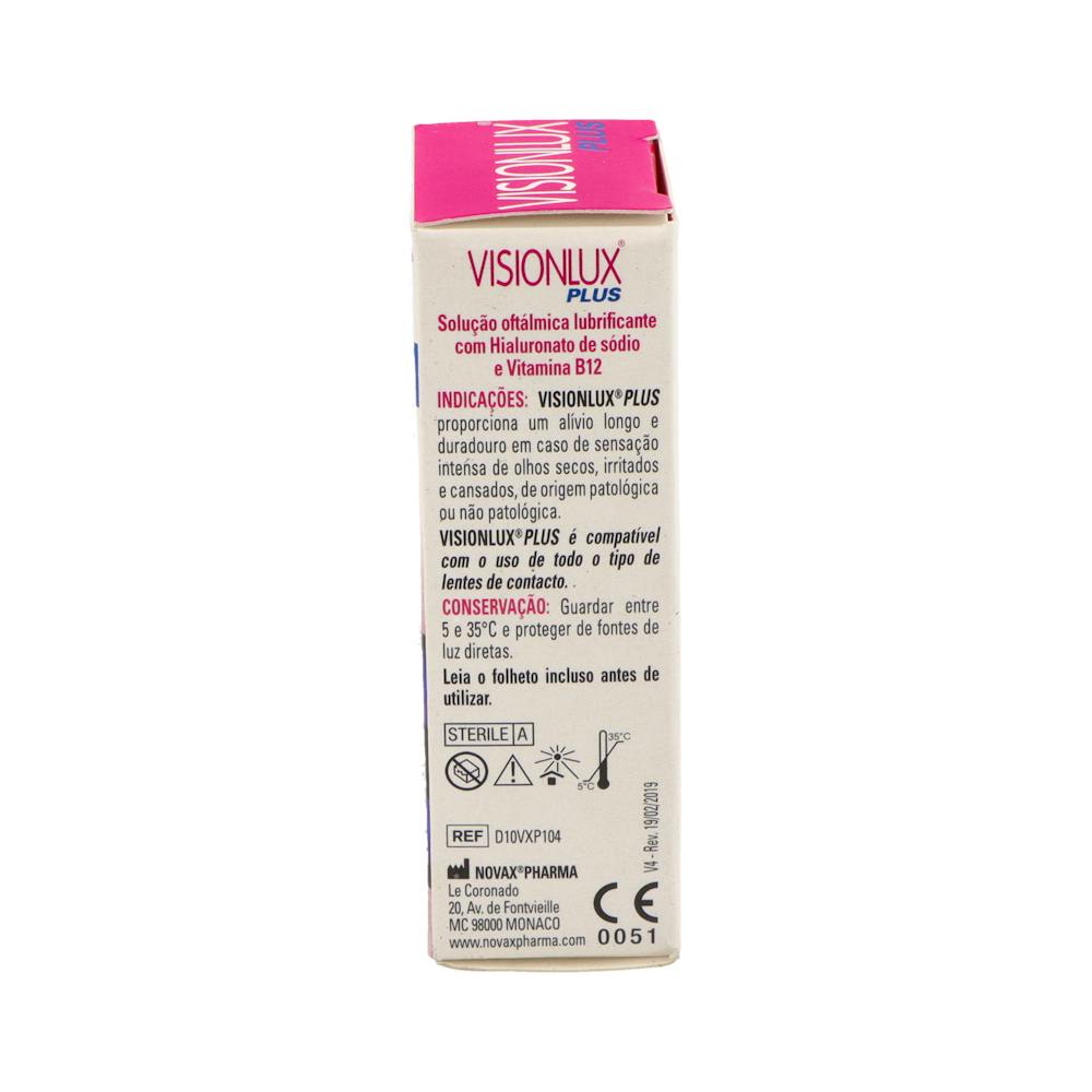 Visionlux Plus Gotas Oftálmicas 10 ml