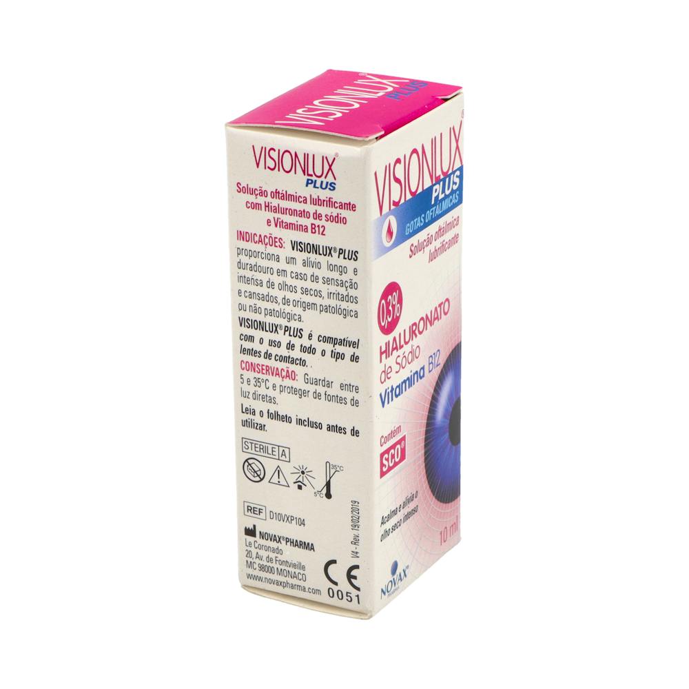 Visionlux Plus Gotas Oftálmicas 10 ml