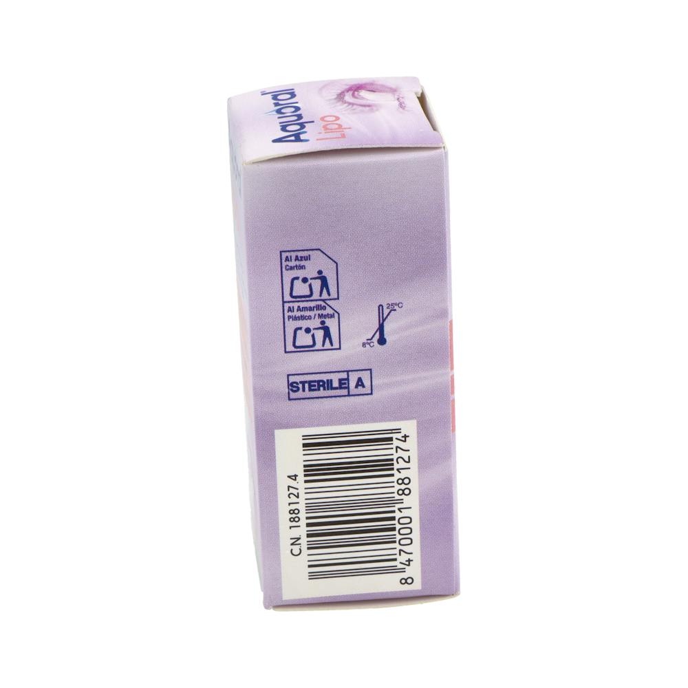 Aquoral Lipo Gotas Oftálmicas Lubricantes 10 ml