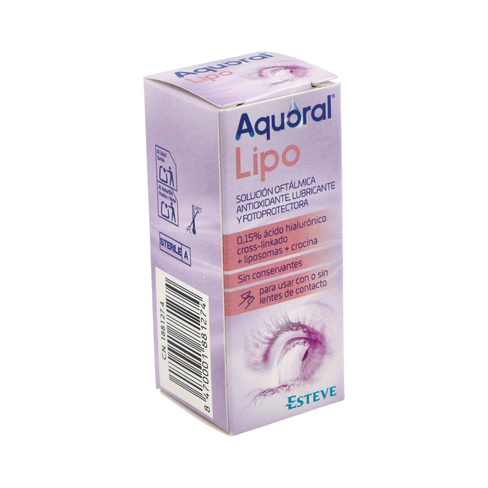 Aquoral Lipo Gotas Oftálmicas Lubricantes 10 ml