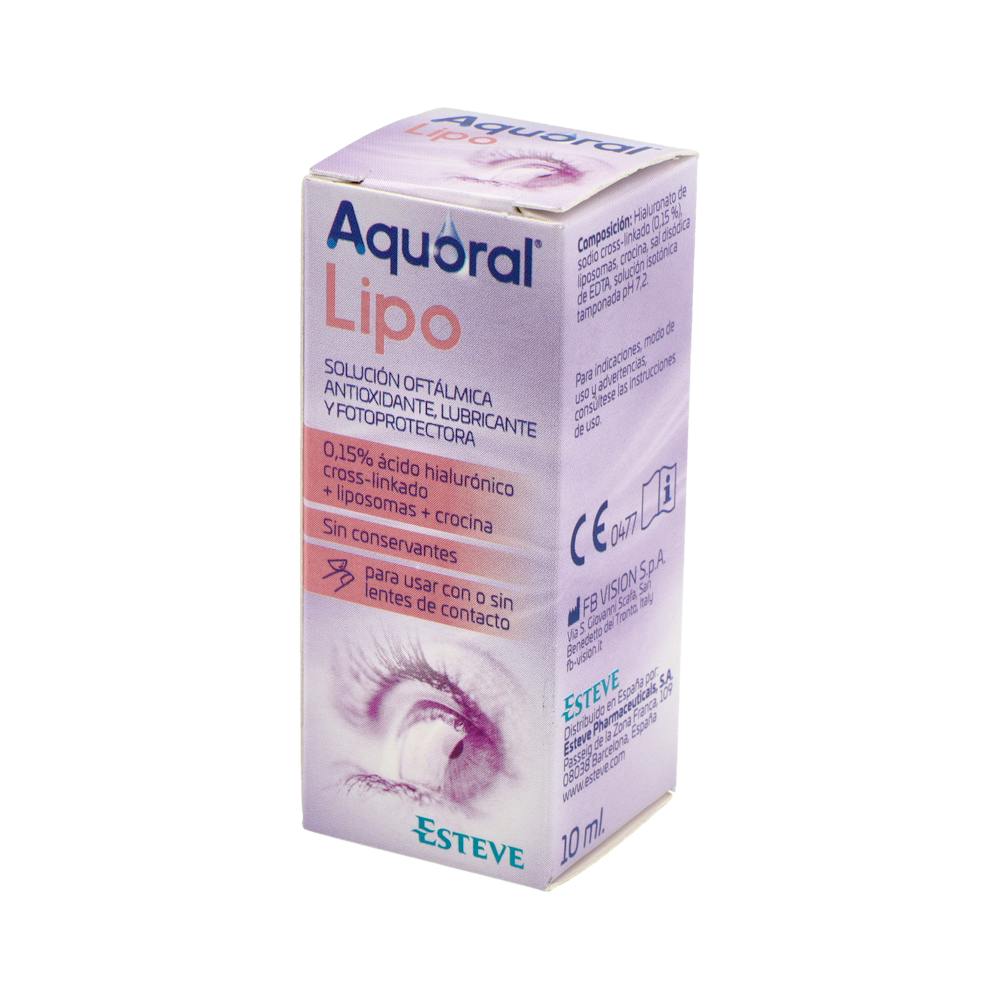 Aquoral Lipo Gotas Oftálmicas Lubricantes 10 ml