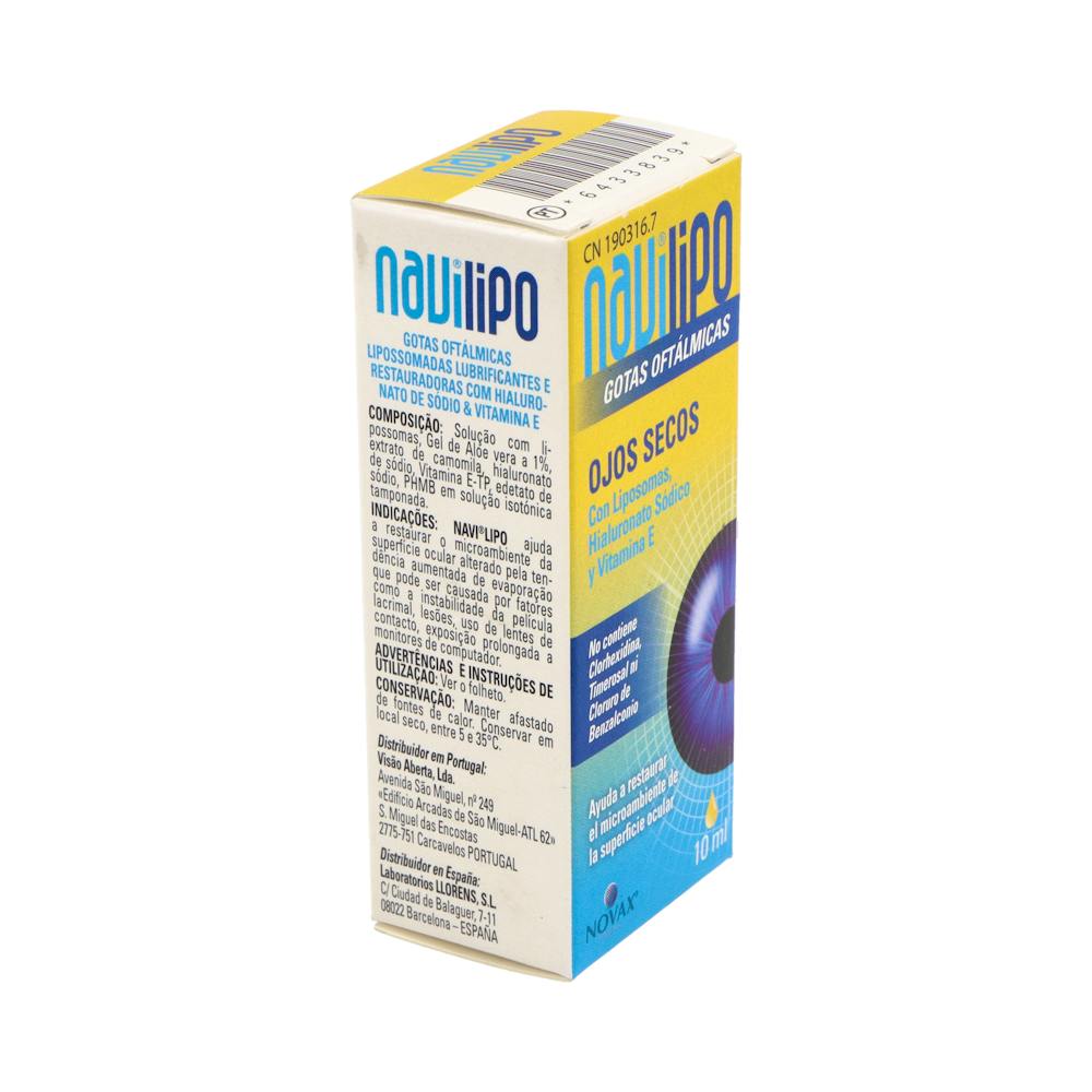 Navilipo Colirio Liposomado 10 ml