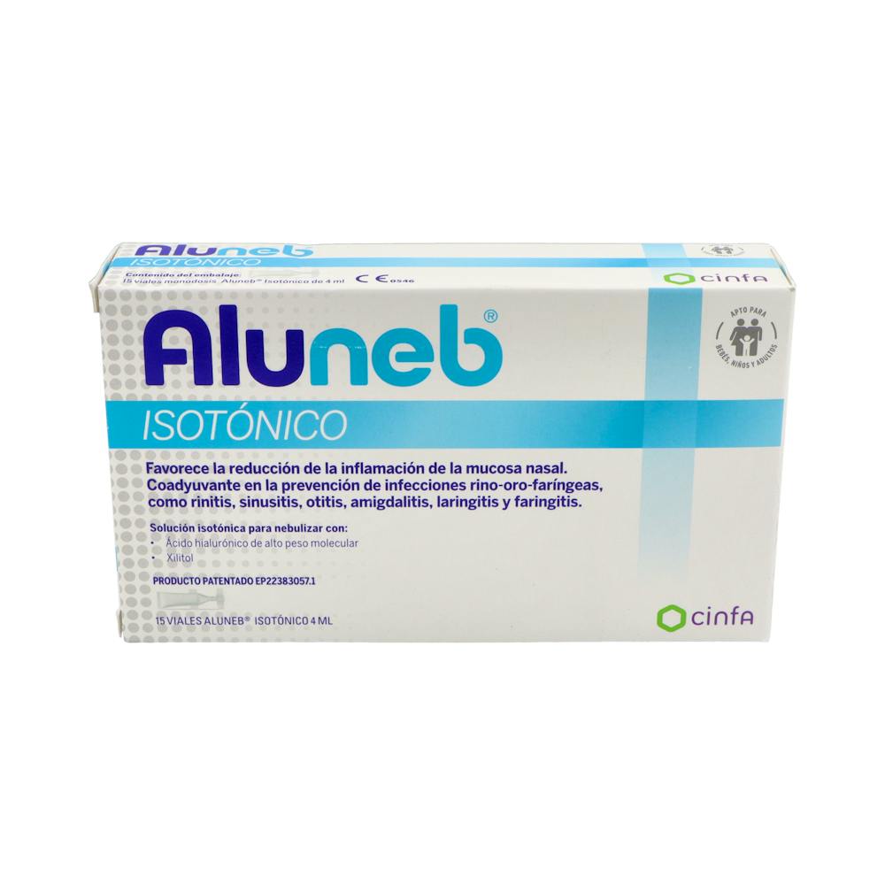 Aluneb Isotónico 15 Viales 4 ml