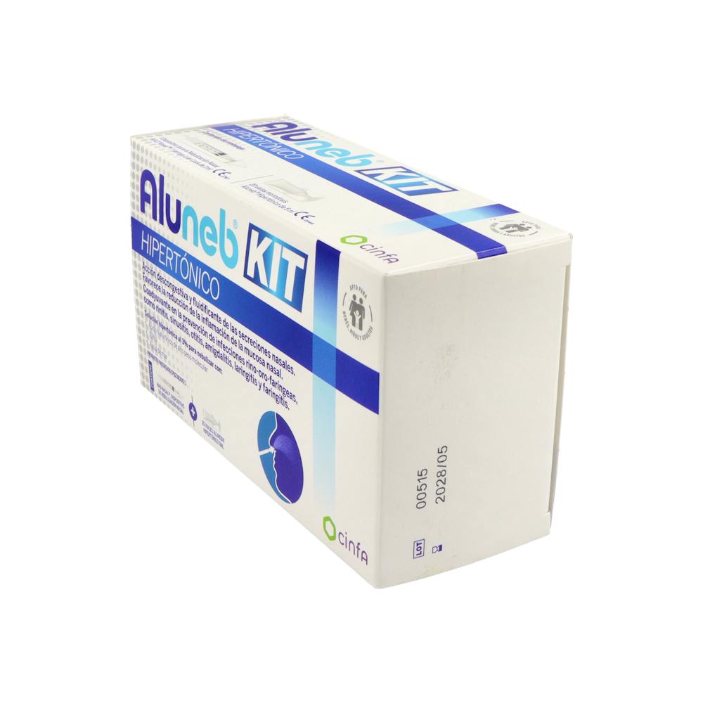 Aluneb Kit Nasal Solución Hipertónica 20 Viales 5 ml + Dispositivo