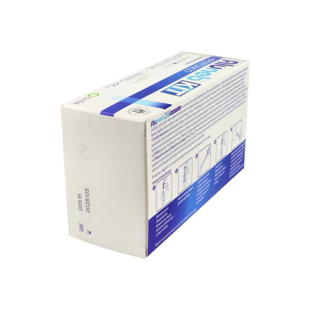 Aluneb Kit Nasal Solución Hipertónica 20 Viales 5 ml + Dispositivo