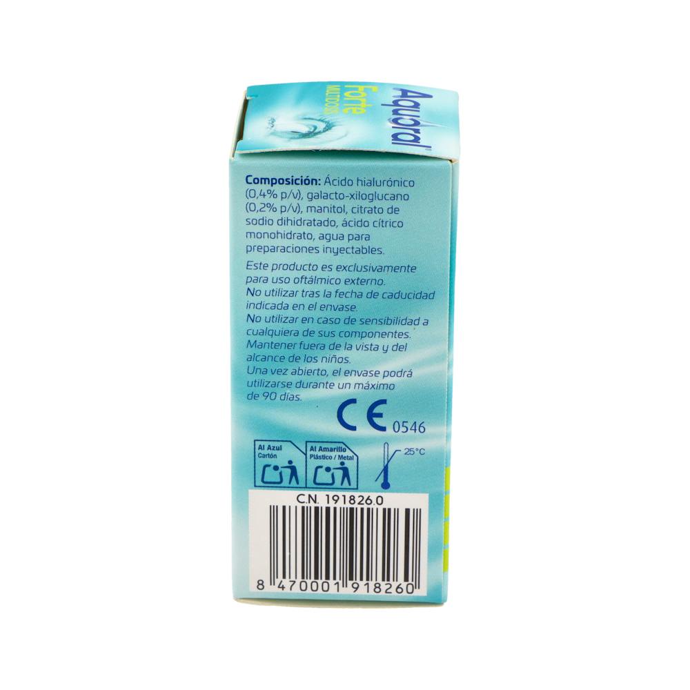 Aquoral Forte Gotas Oftálmicas Multidosis 10 ml