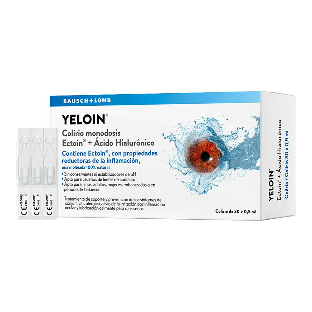 Yeloin Colirio 30 Monodosis 0,5 ml