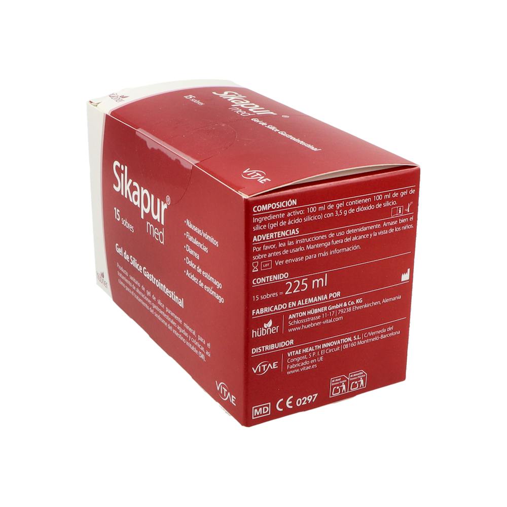 Vitae Sikapur Med Gel de Sílice Gastrointestinal 15 Sticks