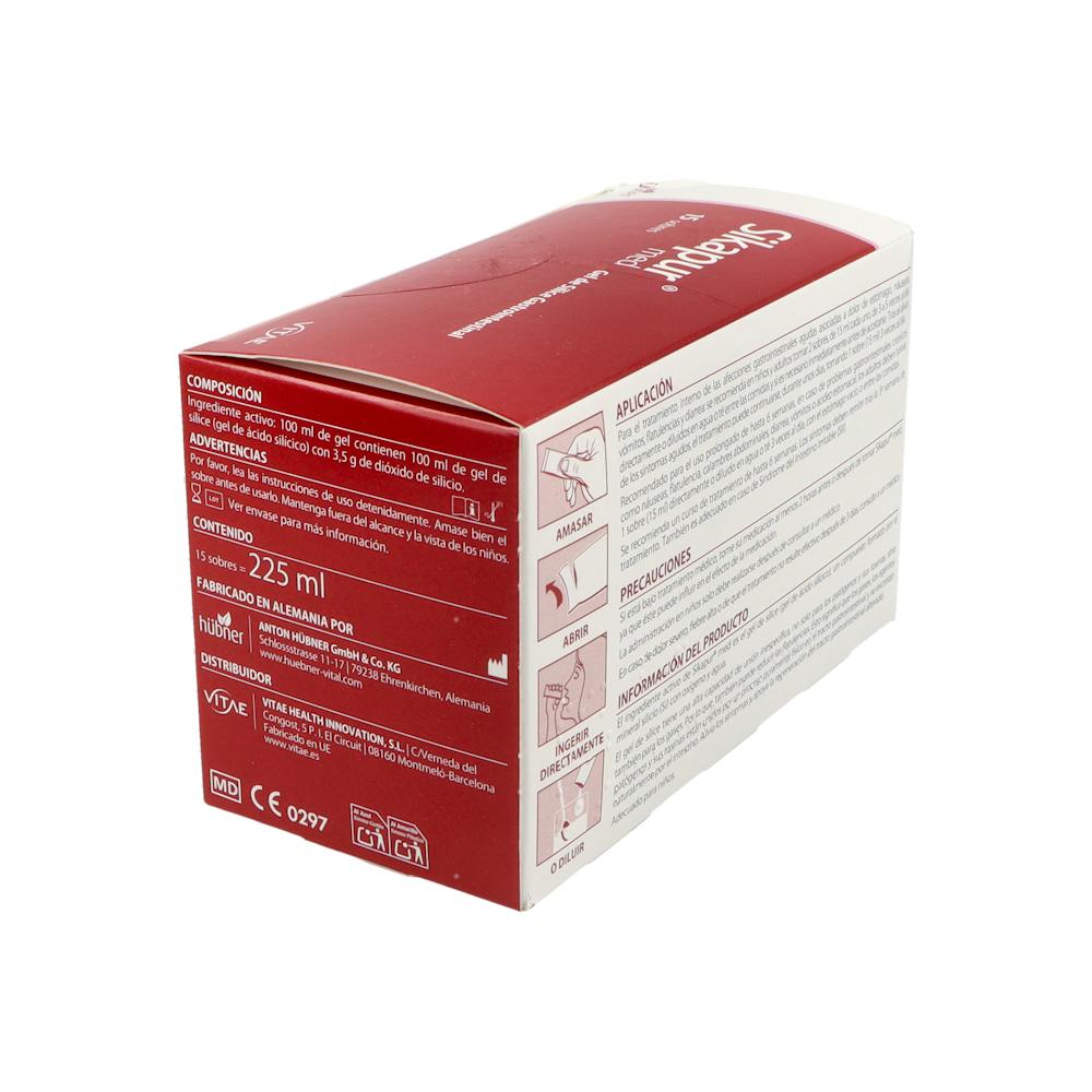Vitae Sikapur Med Gel de Sílice Gastrointestinal 15 Sticks
