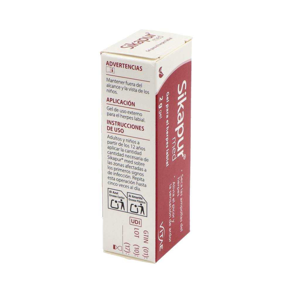 Vitae Sikapur Med Gel Herpes Labial 2 g