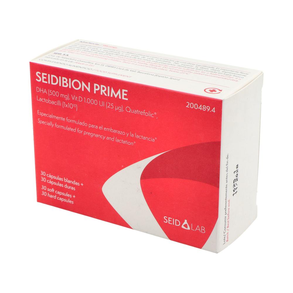 Seidibion Prime 30 Cápsulas Blandas + 30 Cápsulas Duras