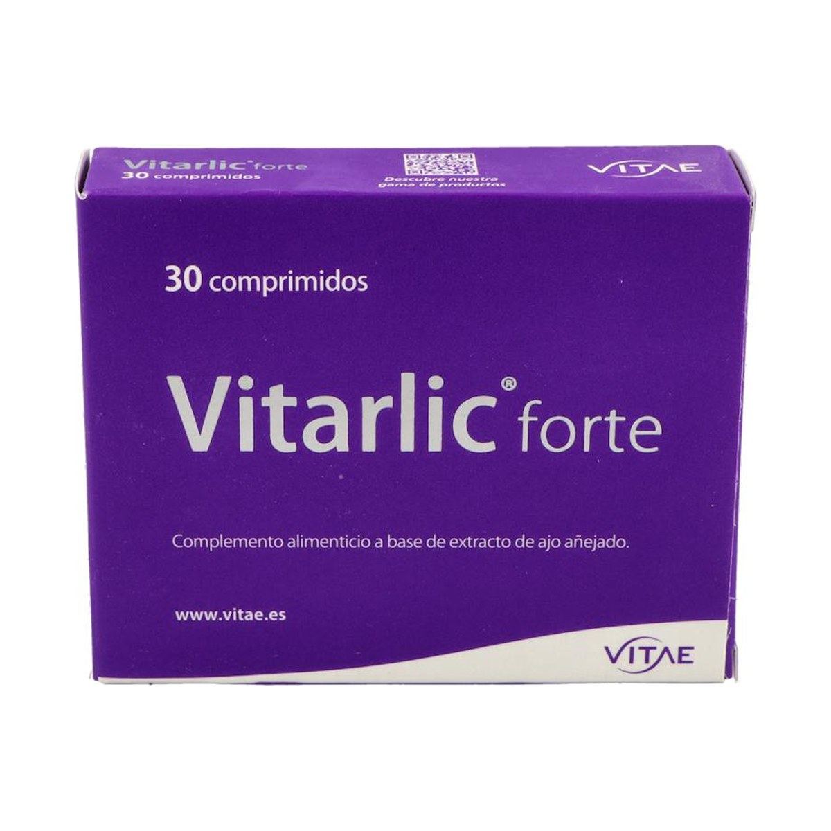 Vitae Vitarlic Forte Ajo Negro 30 Comprimidos