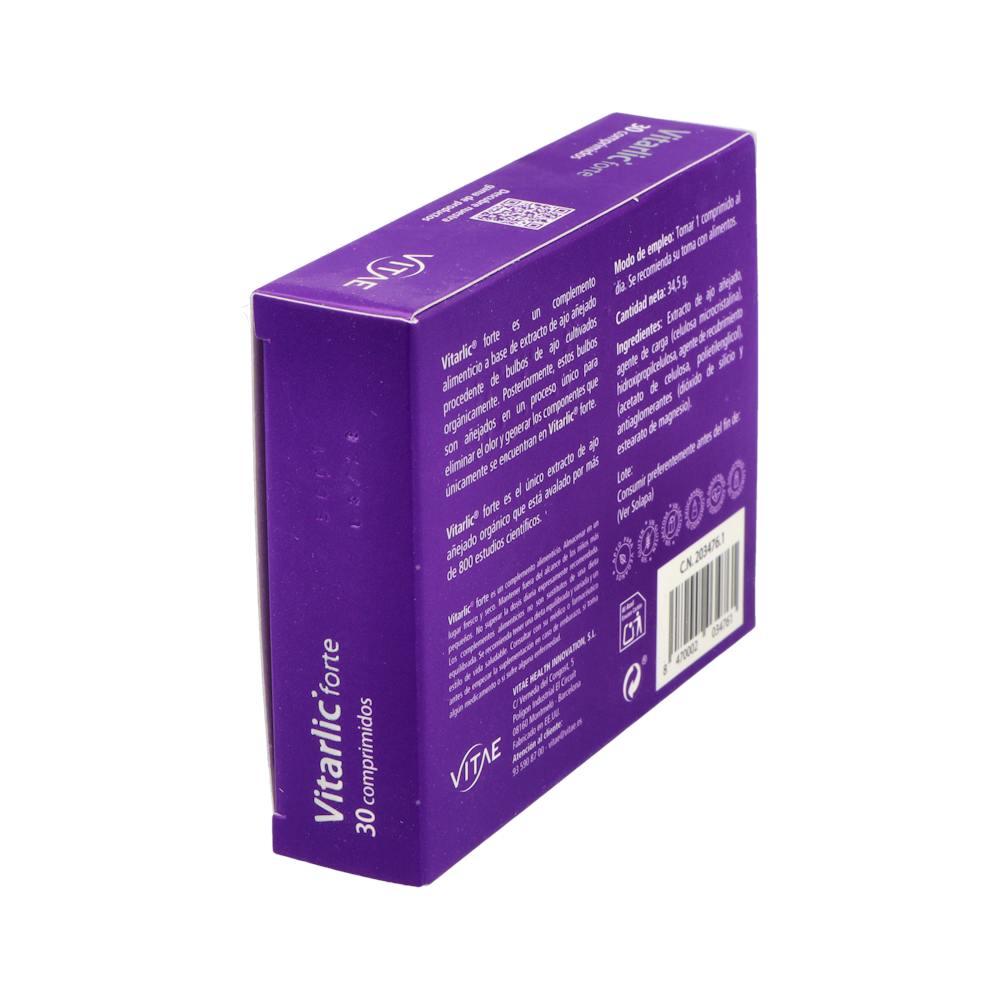 Vitae Vitarlic Forte Ajo Negro 30 Comprimidos