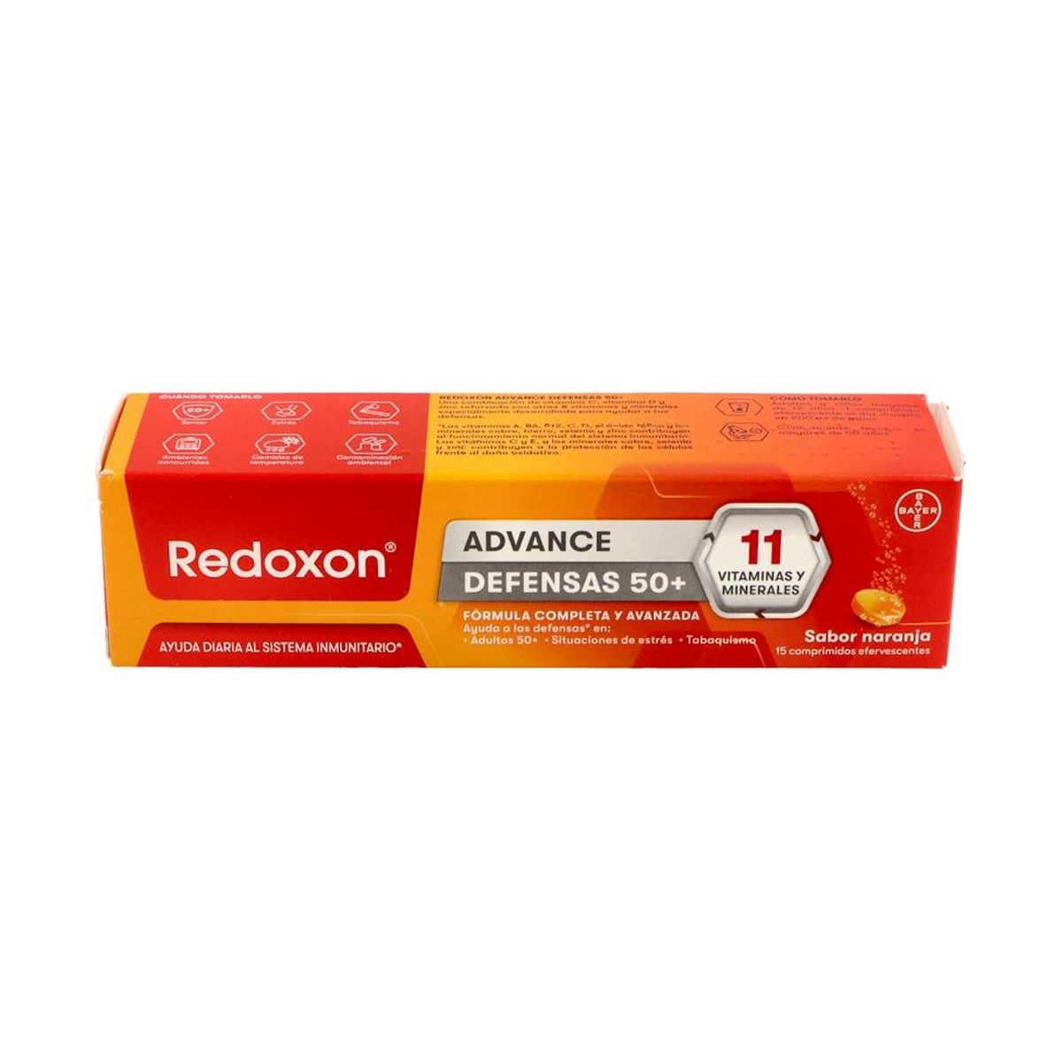 Redoxon Advance Defensas 15 Comprimidos Efervescentes