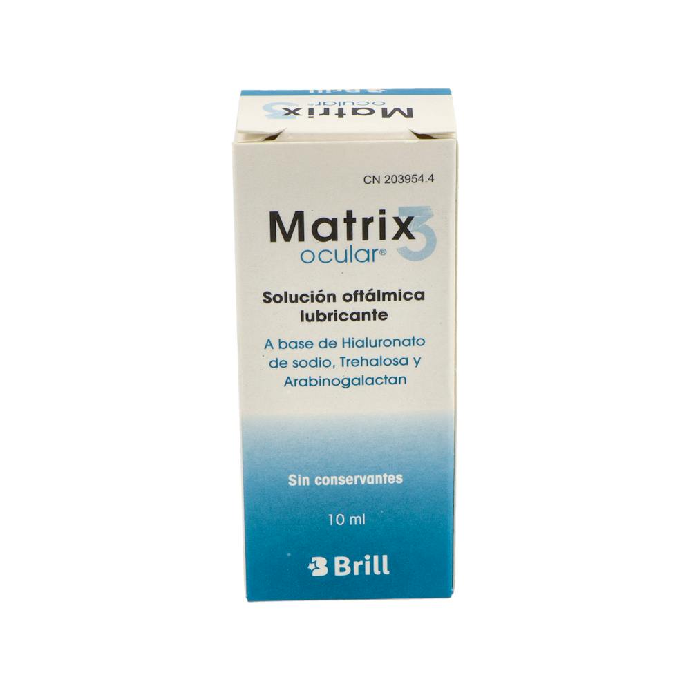 Matrix Ocular 3 Solución Oftálmica Lubricante 10 ml