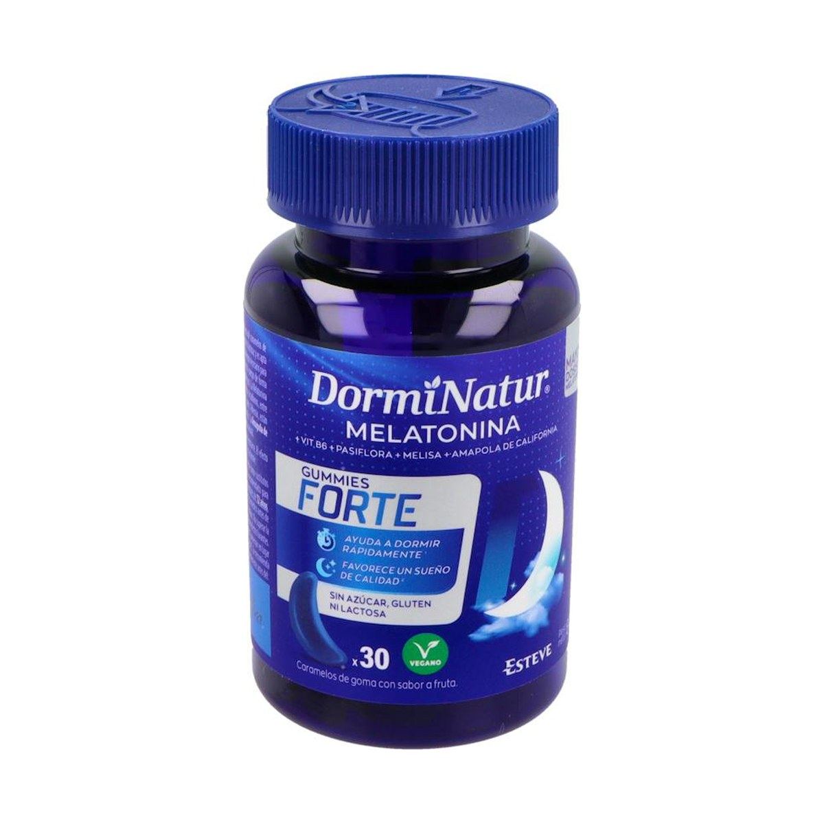Dorminatur Gummies Forte Melatonina Sabor Fruta 30 Unidades