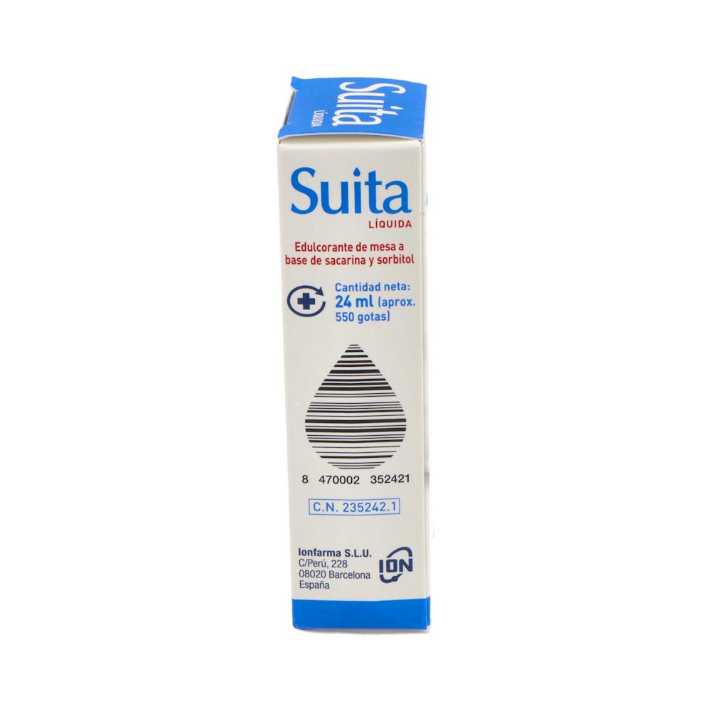 Suita Edulcorante Líquido Stevia 24 ml