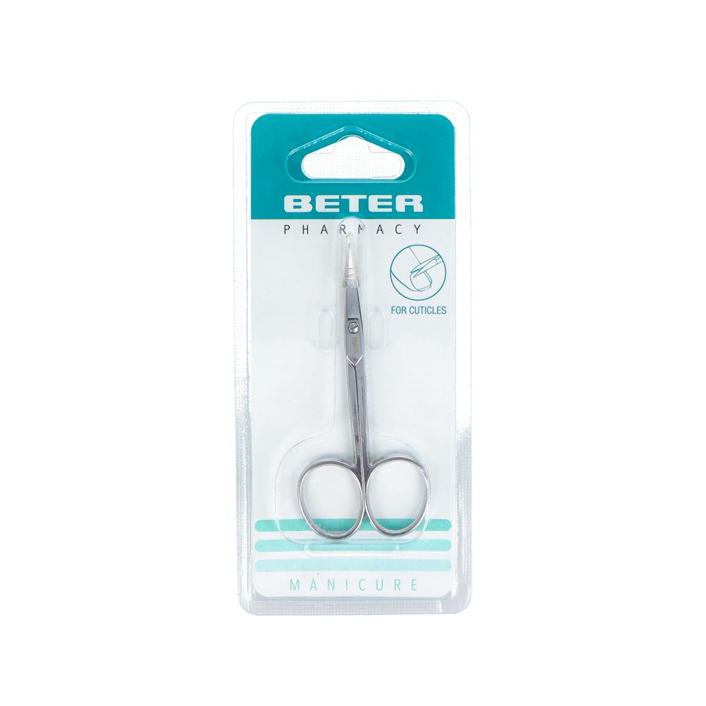 Beter Tijera de Manicura Pieles Curva 9,2 cm